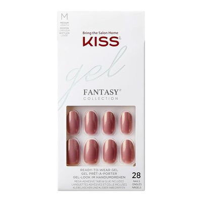 KISS - Gel Fantasy Collection - Press-On Gel Nails -  Medium Length - 28 Pieces 