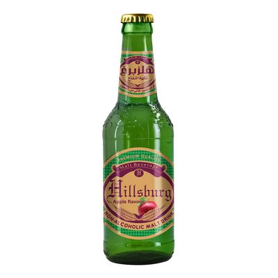 Hillsburg  Malt Beverage Non Alcoholic With Apple Flavor 330 ML