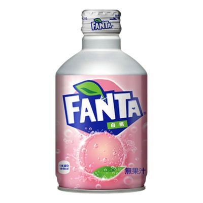 Fanta Soft Drink White Peach Imported 300 ML