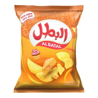 البطل شيبس بنكهة الجبنة 110 جرام