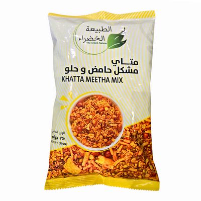 الطبيعة الخضراء متاي مشكل حامض وحلو - 250 جرام