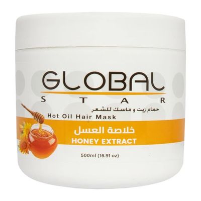 Globalstar Hot Oil Hair Mask Honey Extract - 500ml