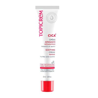 Topicrem soothing and moisturizing skin cream, fragrance-free - 40 ml