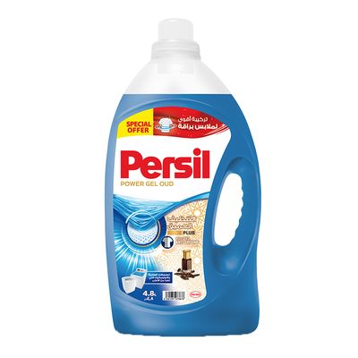 Persil Liquid Laundry Detergent Power Gel Oud Scent 4.8 L