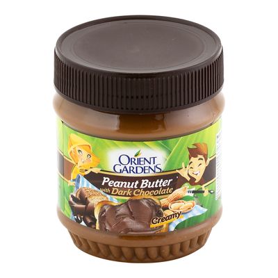 Orient Gardens Peanut Butter With Dark Chocolate Creamy 340 G