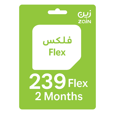 Zain Flex 239 2 Months 