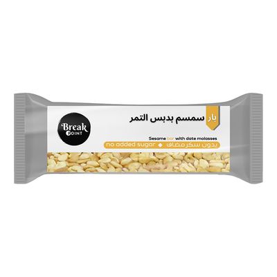 Break Point Bar Sesame With Date Molasses No Added Sugar 40 G
