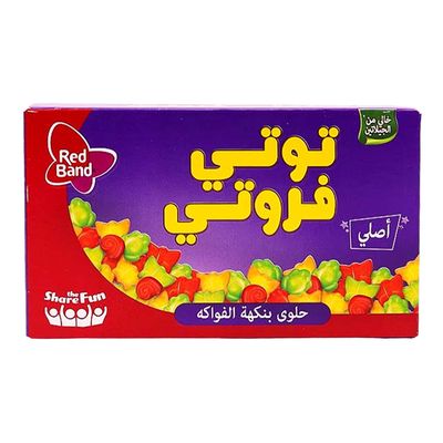 Red Band Candy Tutti Frutti Flavour 80 G