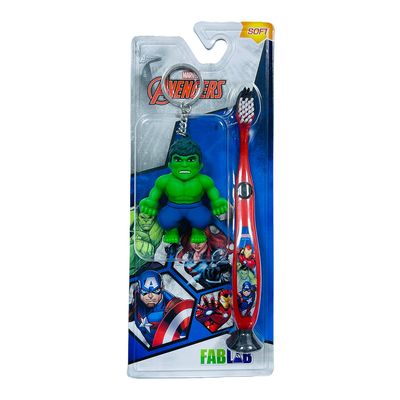 Fab Lab Marvel Toothbrush with 3D Model - Avengers 