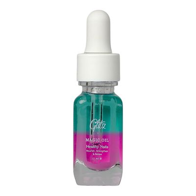 Glitz Magic Oil For Healthy Nails Nourishes, Strengthens, And Renews Nails - Blue - 11ml