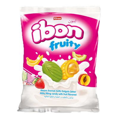 Elvan Toffee Ibon Candy Milky Filling With Fruit Flavor 800 G