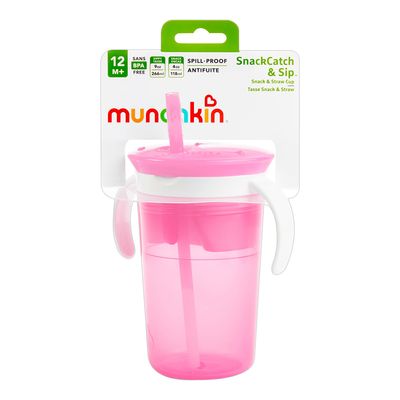 Munchkin 2-in-1 Sippy Snack Cup