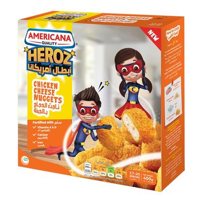 Americana Chicken Nuggets Cheese 400 G