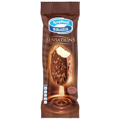 Saudia Ice Cream With Belgian Chocolate & Almond Flavor -105ml