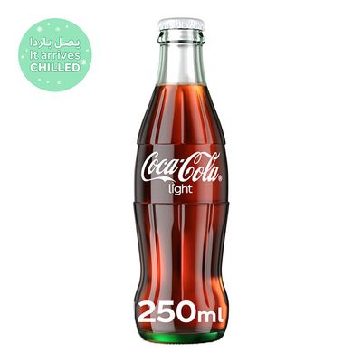 Coca Cola Light Soft Drink Glass 250 ML