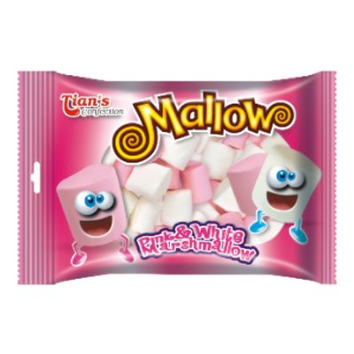 Tian's Marshmallow Pink & White 225 G