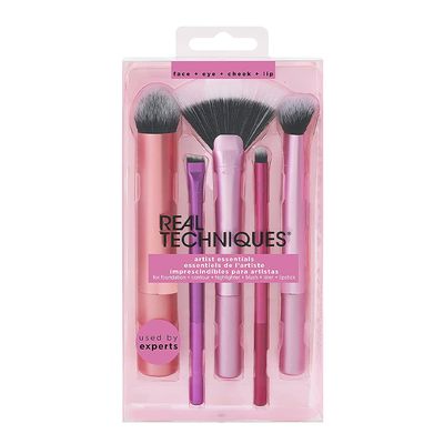 Real Techniques Artist Essentials Makeup Brush Kit - 5 Piece 