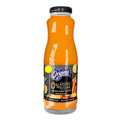 Original Nectar Orange Carrot No Added Sugar Glass 200 ML