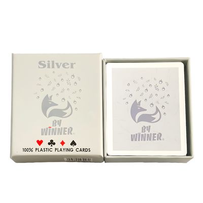 By Winner Playing Card Silver