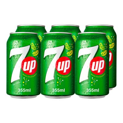 سفن أب مشروب غازي 355 مل × 6