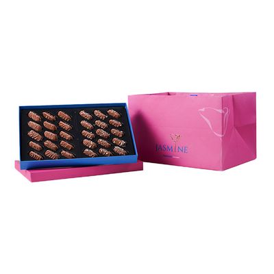 Jasmin Famous Chocolates with Praline Corn and Salted Caramel Flavor - 360g