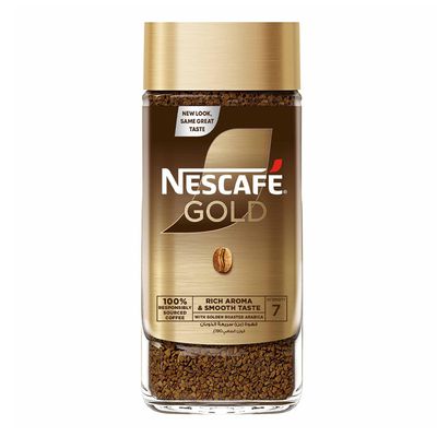 نسكافيه قهوة جولد رائحة غنية وطعم سلس مستورد 95 جرام