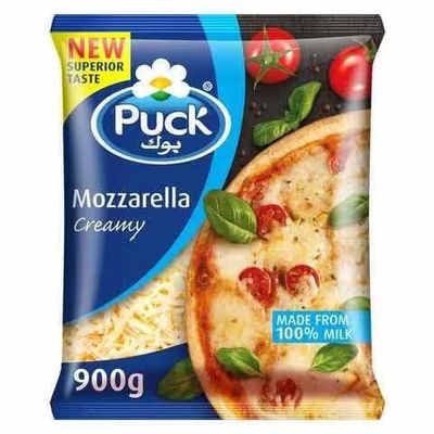 Puck Cheese Mozzarella Shredded 900 G