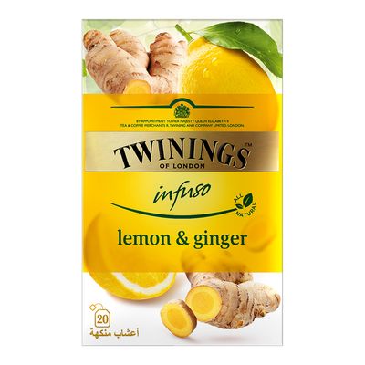 Twinings Herbs Lemon & Ginger Infusion - 20bag