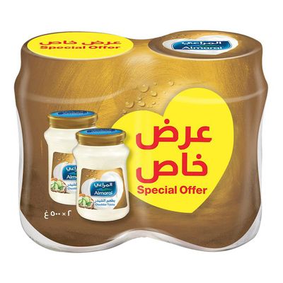 المراعي شبيه الجبن بطعم الشيدر قابلة للدهن 500 جرام × 2