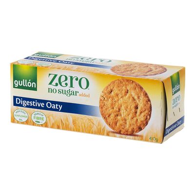 Gullon Biscuit Digestive Oaty No Sugar Added 410 G