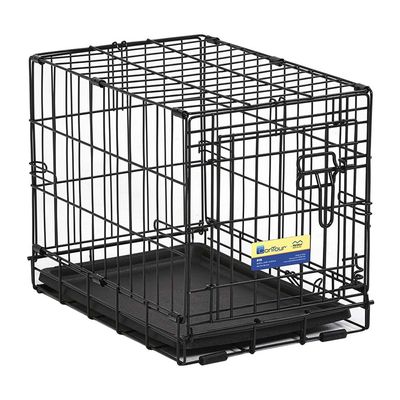 MidWest Contour Single Door Dog Crate - 18.7 x 12.4 x 14.4 inches