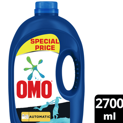 Omo Clothes Soap Liquid Abaya and Black Clothes New Fragrance 2.7 L