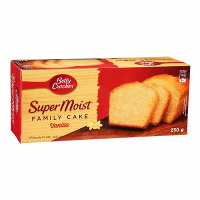 Betty Crocker Cake Family Vanilla Flavor 250 G
