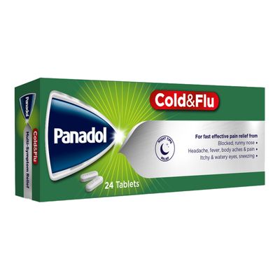 Panadol Cold & Flu Night 24 Caplets
