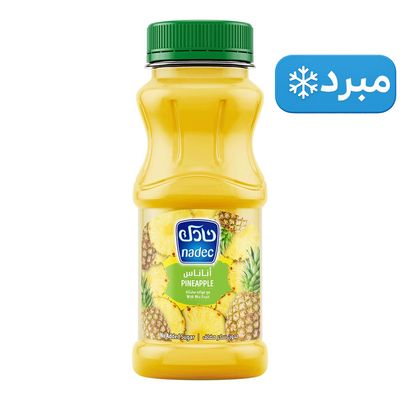 نادك عصير اناناس مع فواكه مشكله بدون سكر مضاف - 180 مل