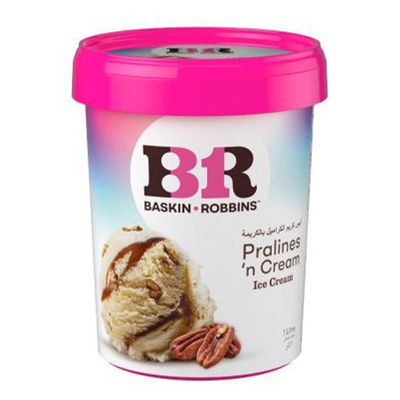 Baskin Robbins Ice Cream Pralines In Cream 500 ML