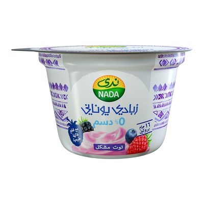 ندى زبادي يوناني توت مشكل 160 جرام