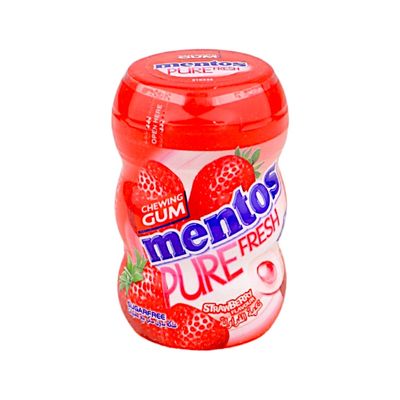 Mentos Gum Pure Fresh Strawberry 10 Pieces