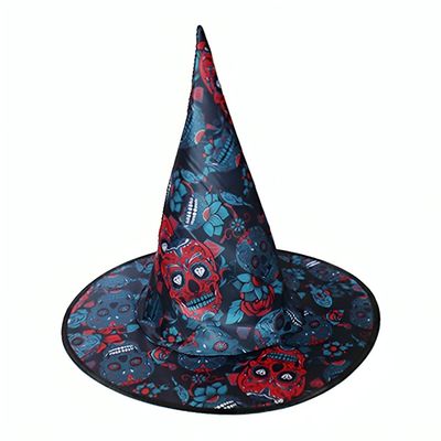 Rose And Skull Shaped Hat - 1pcs