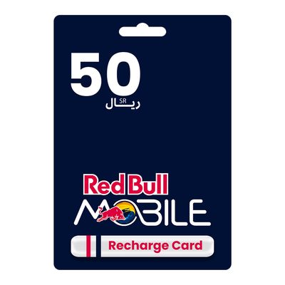 Red Bull Mobile Recharge Card 50 SAR
