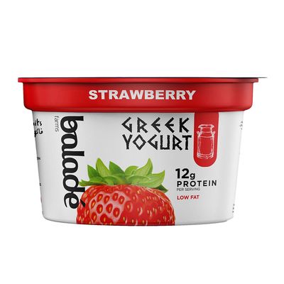Balade Farms Greek Yogurt Low Fat Strawberry Flavor - 12g Protein - 180g