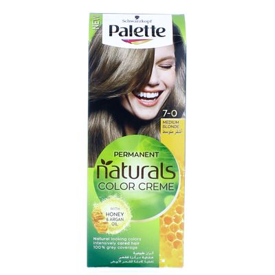 Palette Hair Color Natural Colors Medium Blonde 7-0 110 ML