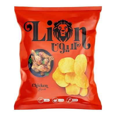 Lion Chips Chicken Flavor  - 40g