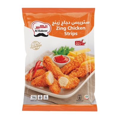 الكبير ستربس الدجاج حار 750 جرام