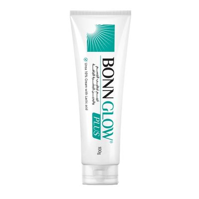 Bonn Glow Plus Body And Hand Moisturizing Cream Urea 10% With Lactic Acid For Dry Skin - 100g