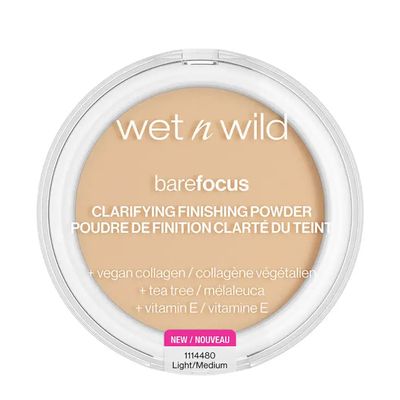 Wet N Wild Bare Focus Clarifying Finishing Makeup Powder - Light / Medium - 6g