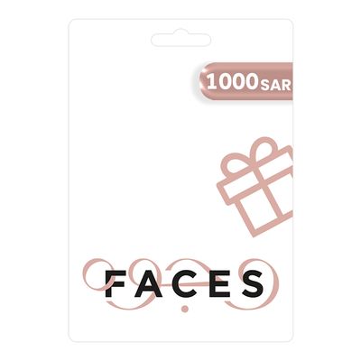 Faces GiftCard 1000 SAR