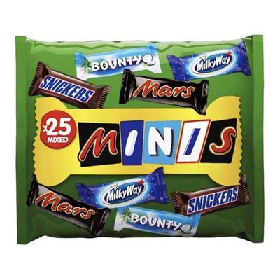 مارس شوكولاتة مينيز متنوعة - 25 حبة  - 500 جرام