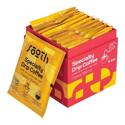 Sooth Specialty Drip Coffee Classic Blend  10 Bags