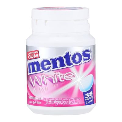 Mentos Gum Tutti Frutti Flavour Sugar Free 38 Pieces 54 G